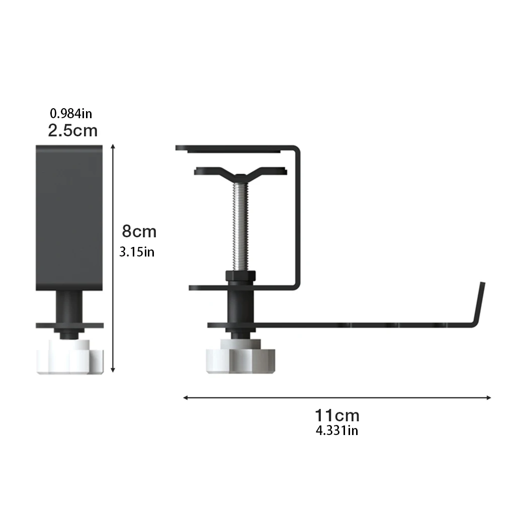 Universal Metal Headphone Holder Headset Bracket Hanger 360-degree Rotating Wall Clamp Hook Adjustable Foldable Earphone Stand
Universal Metal Headphone Holder Headset Bracket Hanger 360-degree Rotating Wall Clamp Hook Adjustable Foldable Earphone Stand