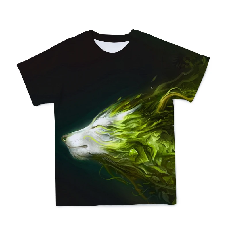 Summer Men's 3DT Shirt New Wolf Pattern Fashion Short-Sleeved Shirt O-Neck T-Shirt 6XL Loose Street Couple Wear (Customizable)
Summer Men's 3DT Shirt New Wolf Pattern Fashion Short-Sleeved Shirt O-Neck T-Shirt 6XL Loose Street Couple Wear (Customizable)