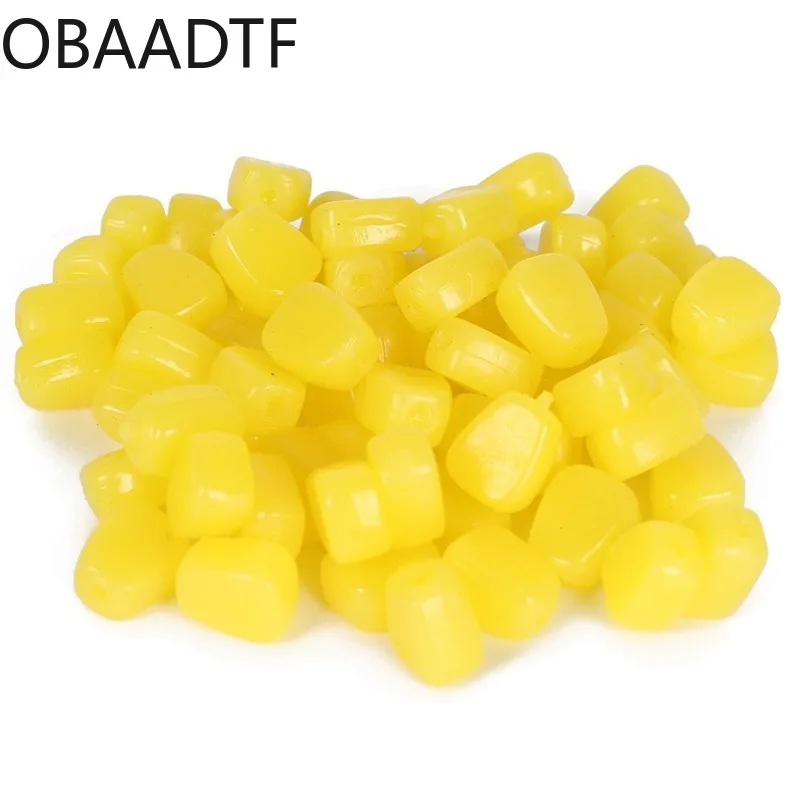 100Pcs Soft silicone 11mm corn grain bait soft corn road sub bait soft worm soft bait worm fishing lure 
100Pcs Soft silicone 11mm corn grain bait soft corn road sub bait soft worm soft bait worm fishing lure