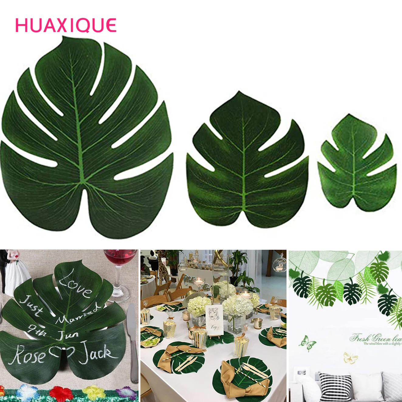 6-12PCS Artificial Palm Leaf Table Green Monstera Leaf Hawaiian Summer Beach Party Supplies Hawaiian Party Decors
6-12PCS Artificial Palm Leaf Table Green Monstera Leaf Hawaiian Summer Beach Party Supplies Hawaiian Party Decors