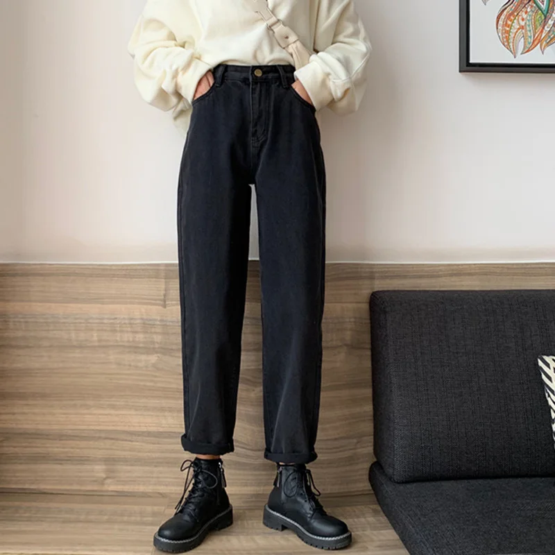 Autumn 2021 New High Waist Slim Radish Harlan Pants Curled Point Black Jeans Women's Pants
Autumn 2021 New High Waist Slim Radish Harlan Pants Curled Point Black Jeans Women's Pants