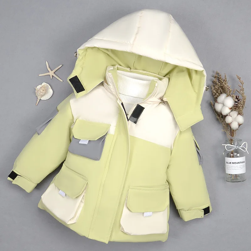 Winter Baby Boys Warm Jacket Fashion Girls Coat Casual Winter Hooded Thick Outerwear Coat Children Clothing CHK005
Winter Baby Boys Warm Jacket Fashion Girls Coat Casual Winter Hooded Thick Outerwear Coat Children Clothing CHK005