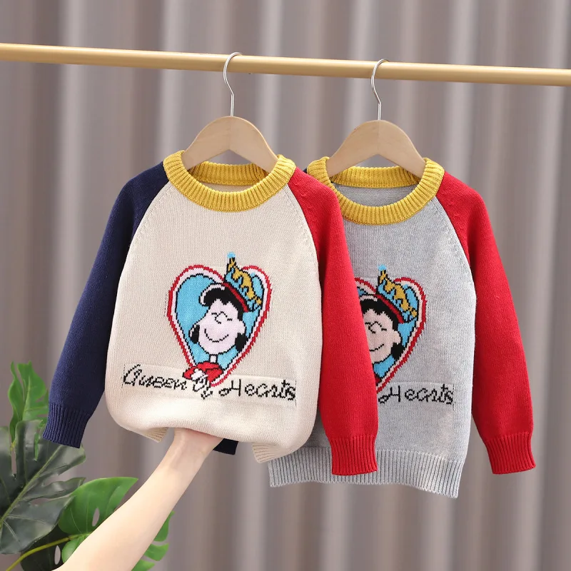 2021 Ins New Fashion Boys Sweaters Girls Fashion Pullovers Children Winter Pullovers Knitted Cartoon Sweater
2021 Ins New Fashion Boys Sweaters Girls Fashion Pullovers Children Winter Pullovers Knitted Cartoon Sweater