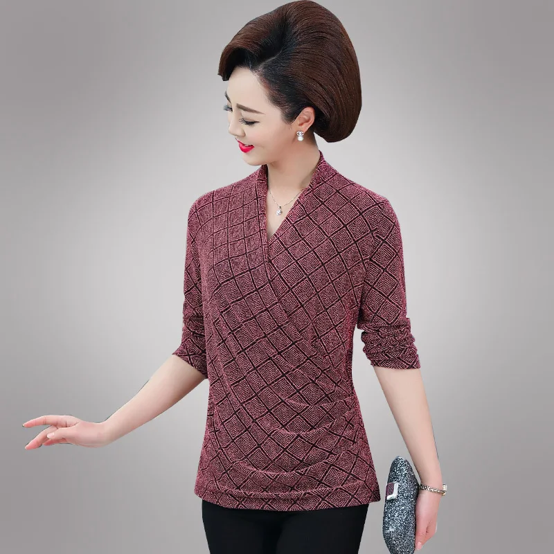 loose thin pullover solid color plus size spring autumn red pink black plaid women top gothic aesthetic social lady jacket | Женская