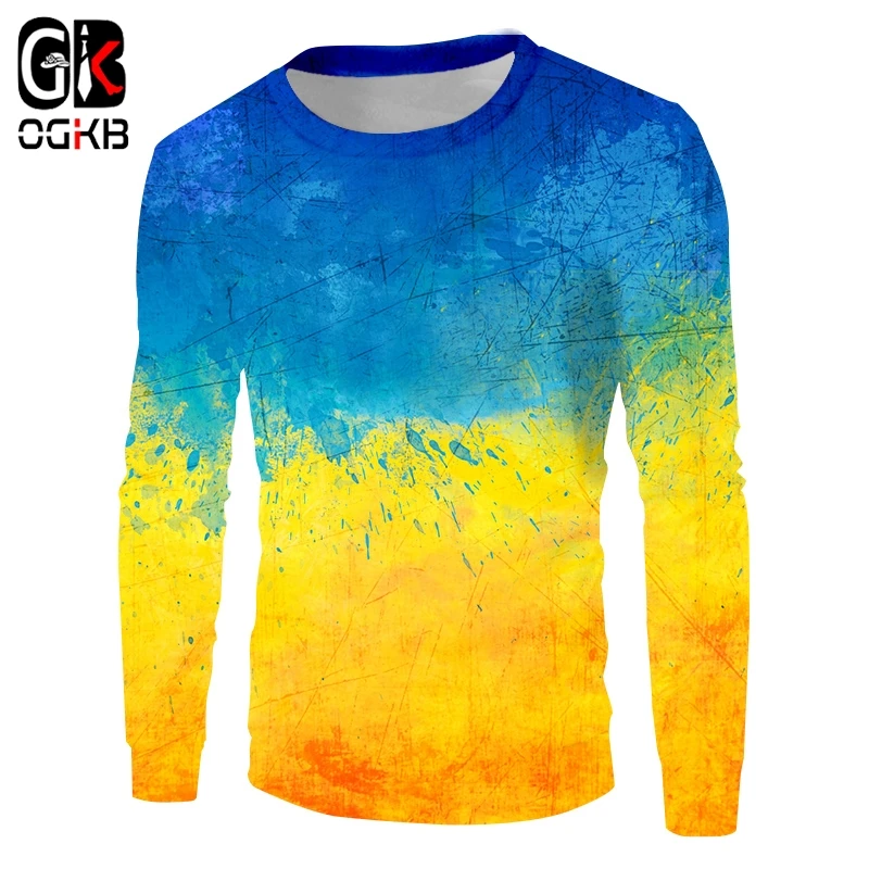 OGKB Woman New Lovely Pullovers 3D Printed Blue Yellow Ink Summer Casual Big Size 5XL Garment Men's Spring Sweatshirt
OGKB Woman New Lovely Pullovers 3D Printed Blue Yellow Ink Summer Casual Big Size 5XL Garment Men's Spring Sweatshirt