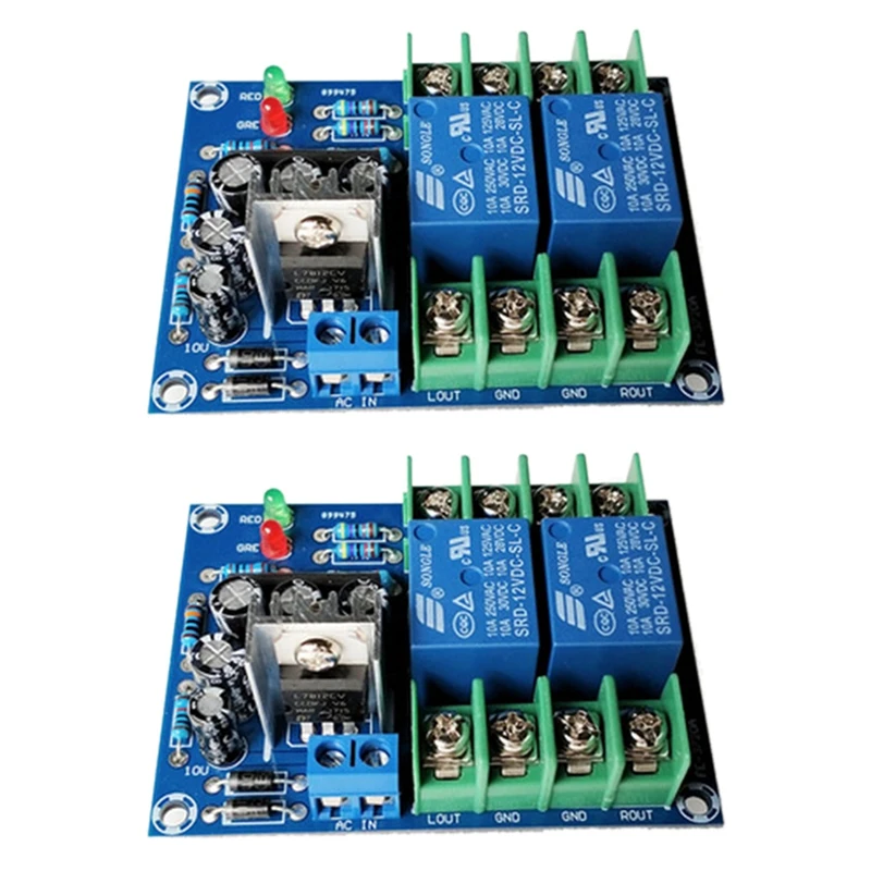 2X Dual Channel Speaker Protection Circuit Board High-Power Audio Amplifier Speaker Protector
2X Dual Channel Speaker Protection Circuit Board High-Power Audio Amplifier Speaker Protector