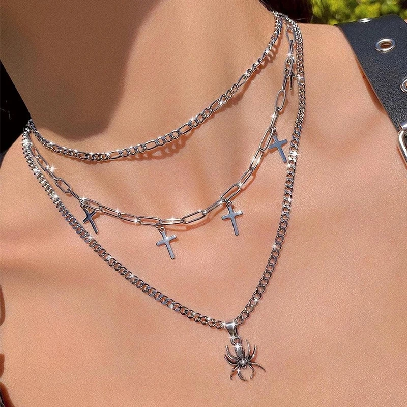 Ins Cool Earth Disco Concave Modeling Accessories Cool Dark Punk Spider Pendant Necklace Men and Women 2022 Gifts
Ins Cool Earth Disco Concave Modeling Accessories Cool Dark Punk Spider Pendant Necklace Men and Women 2022 Gifts