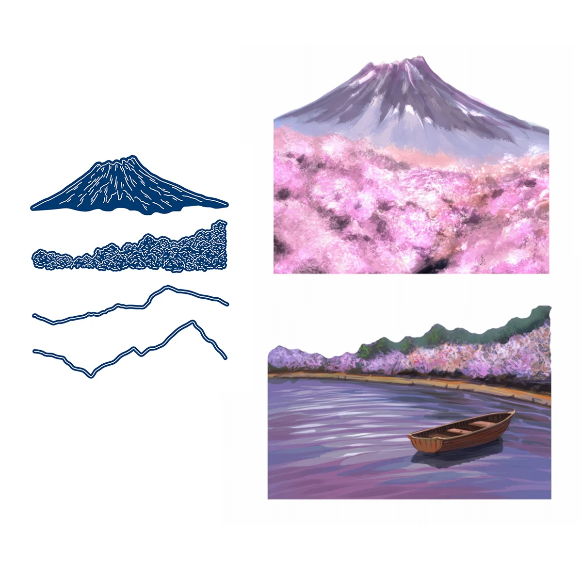 Dies Scrapbooking Metal Volcanic Tree Line Cutting Dies Craft Embossing Make Paper Greeting Card Making Template DIY Handmade
Dies Scrapbooking Metal Volcanic Tree Line Cutting Dies Craft Embossing Make Paper Greeting Card Making Template DIY Handmade