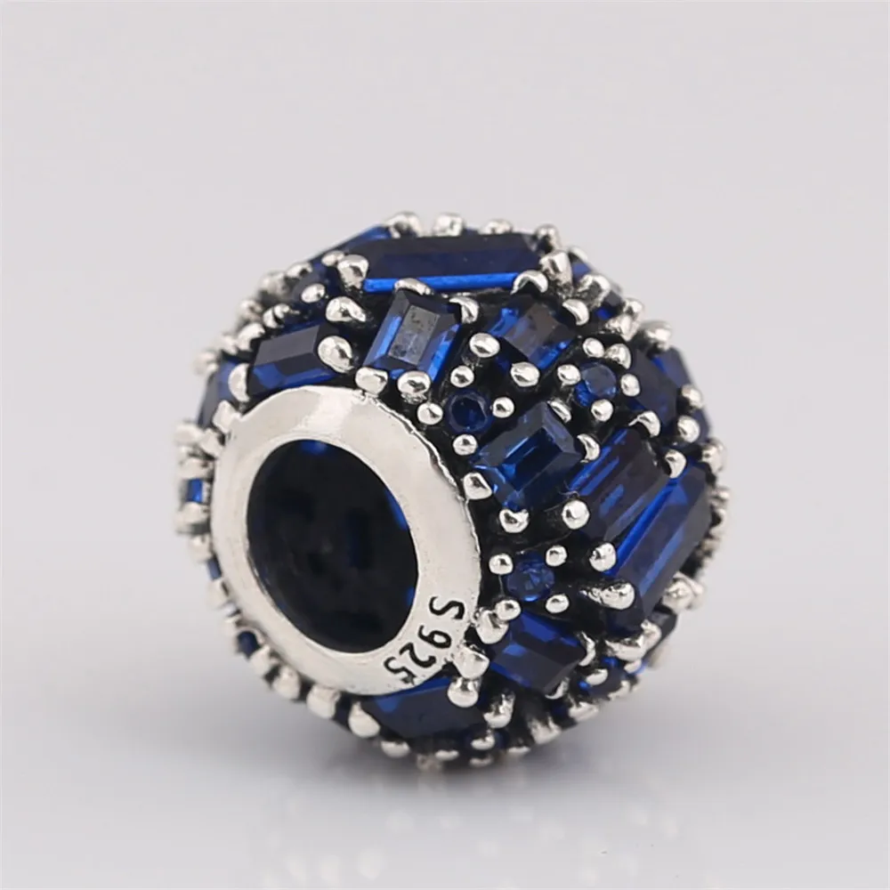 Genuine 925 Sterling Silver Bead Chiselled Elegance Charm, Blue Crystal Fit European Pan Bracelet & Necklace Diy Jewelry
Genuine 925 Sterling Silver Bead Chiselled Elegance Charm, Blue Crystal Fit European Pan Bracelet & Necklace Diy Jewelry