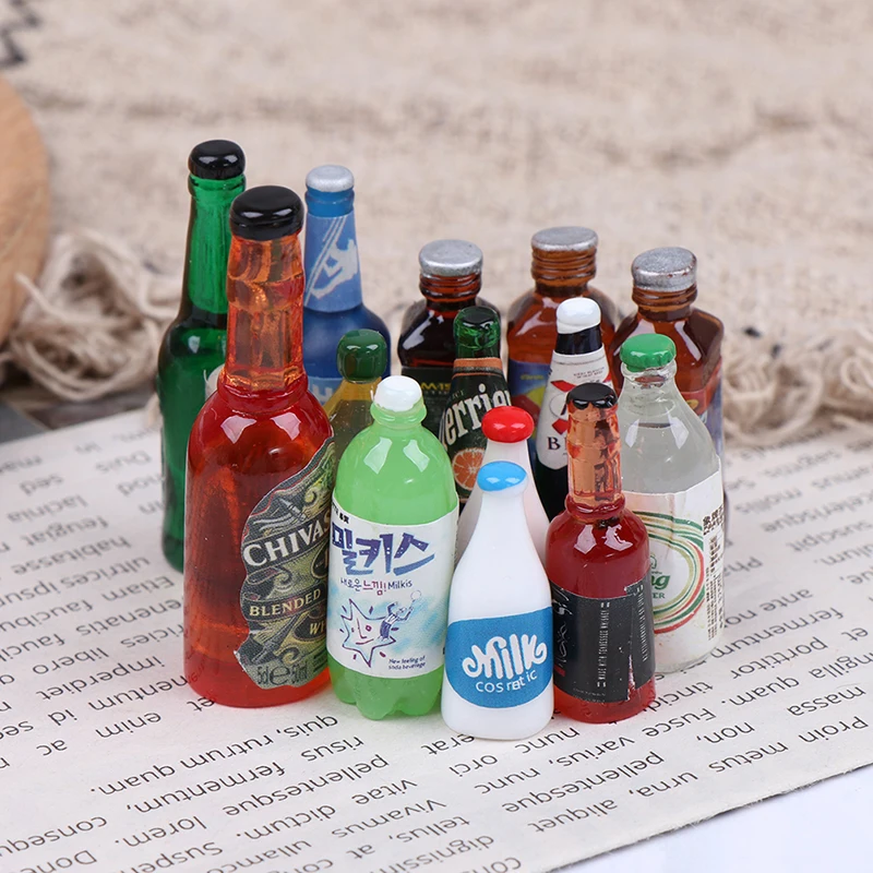 5Pcs 1:12 Dollhouse Miniature Drinks Bottles Model Dolls Kitchen Accessories Random Delivery High Quality
5Pcs 1:12 Dollhouse Miniature Drinks Bottles Model Dolls Kitchen Accessories Random Delivery High Quality