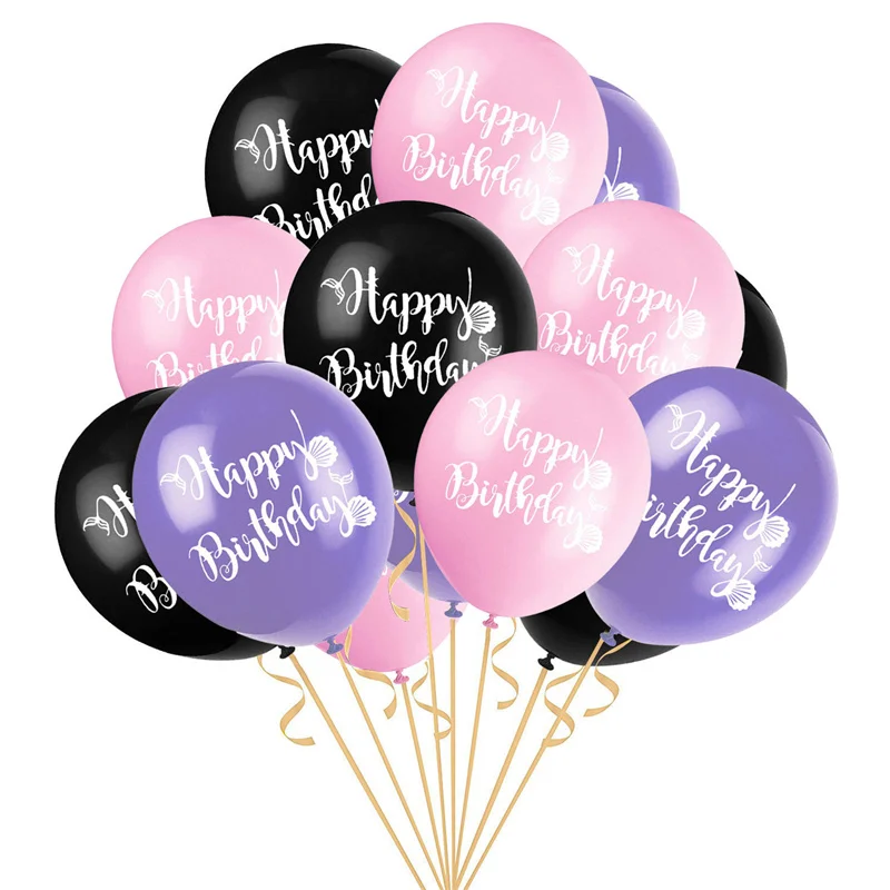 10Pcs Birthday Party Decoration New Mixed Color Balloon Happy Birthday Mermaid Theme Latex Round Balloon Decoration
10Pcs Birthday Party Decoration New Mixed Color Balloon Happy Birthday Mermaid Theme Latex Round Balloon Decoration