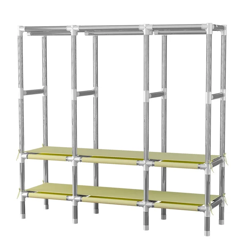 Wardrobe simple cloth wardrobe steel pipe bold reinforcement Double household thickening all steel frame economical simple
Wardrobe simple cloth wardrobe steel pipe bold reinforcement Double household thickening all steel frame economical simple
