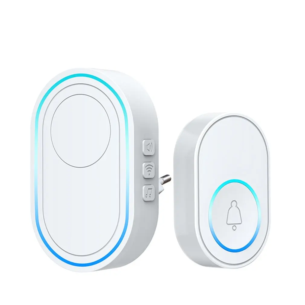 Wireless Doorbell APP Wifi Doorbell Intelligent Welcome Home Alarm System White 300m Remote Smart Door Bell
Wireless Doorbell APP Wifi Doorbell Intelligent Welcome Home Alarm System White 300m Remote Smart Door Bell