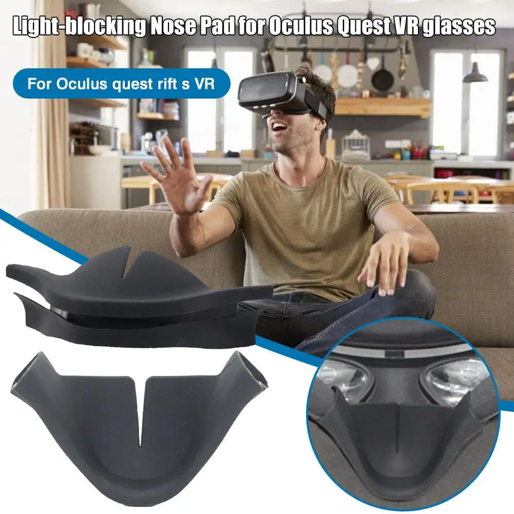 VR Glasses Silicone Protective Pad Light-blocking Nose Pad Silicone Eco-friendly Pad For Oculus Quest VR Glasses Drop Shipping
VR Glasses Silicone Protective Pad Light-blocking Nose Pad Silicone Eco-friendly Pad For Oculus Quest VR Glasses Drop Shipping