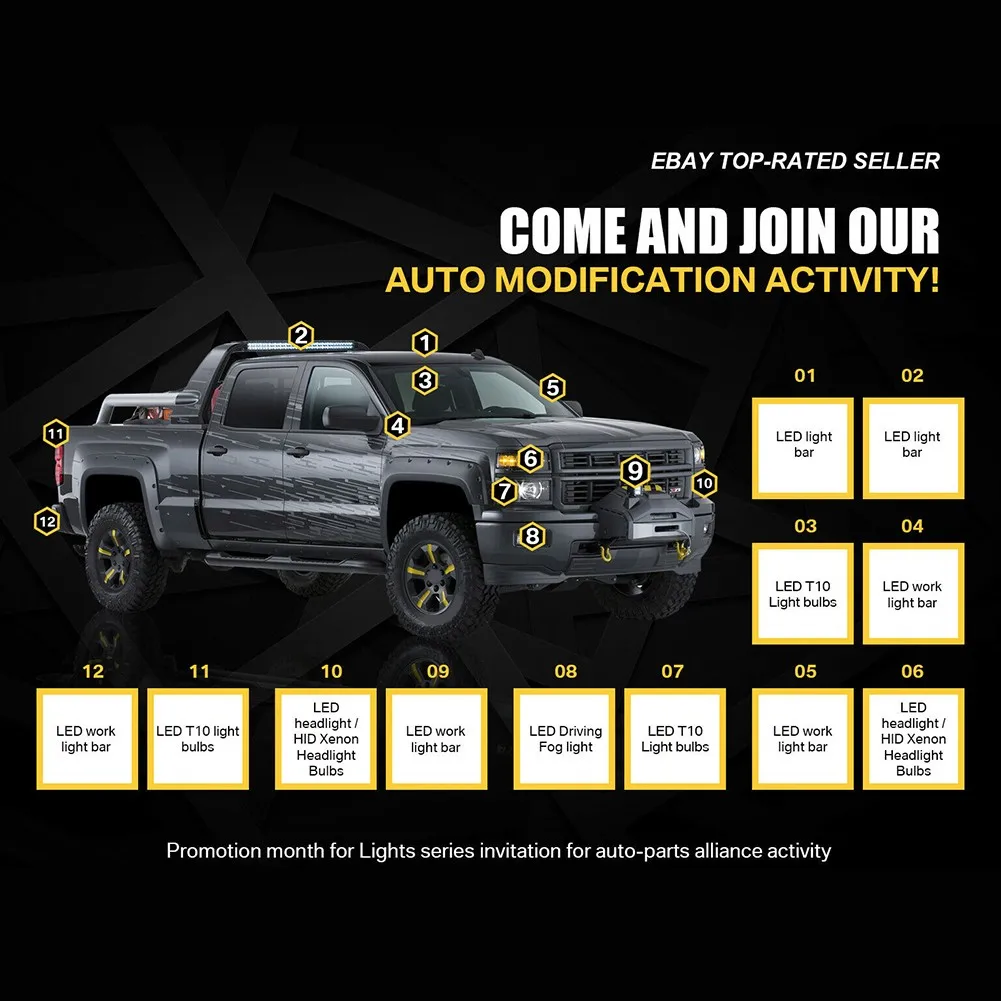 Truck LED Work Light Bar SUV Shockproof Waterproof 60W Boats Flood Spot Offroad Car Practical Quality Durable New
Truck LED Work Light Bar SUV Shockproof Waterproof 60W Boats Flood Spot Offroad Car Practical Quality Durable New