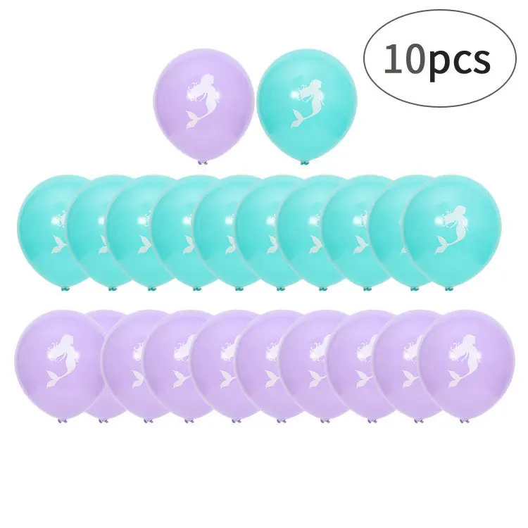 10 Inch Mermaid Balloons 10 Packs Hotel Shopping Mall Festival Children's Birthday Party Decoration Latex Balloon Wholesale
10 Inch Mermaid Balloons 10 Packs Hotel Shopping Mall Festival Children's Birthday Party Decoration Latex Balloon Wholesale