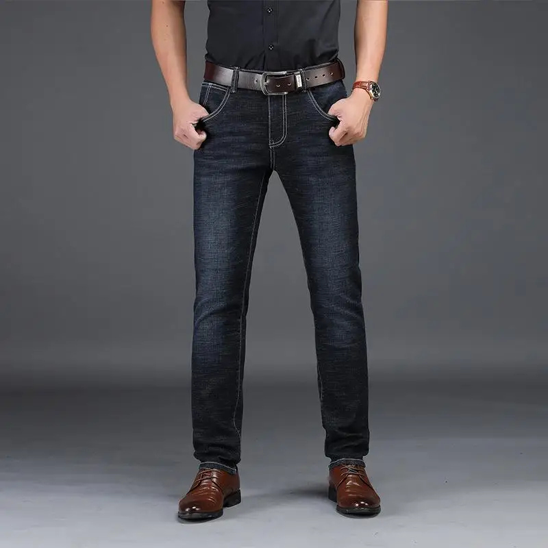 New Arrivals Men's Denim Pants Retro Causal Jeans Loose Straight Trousers
New Arrivals Men's Denim Pants Retro Causal Jeans Loose Straight Trousers