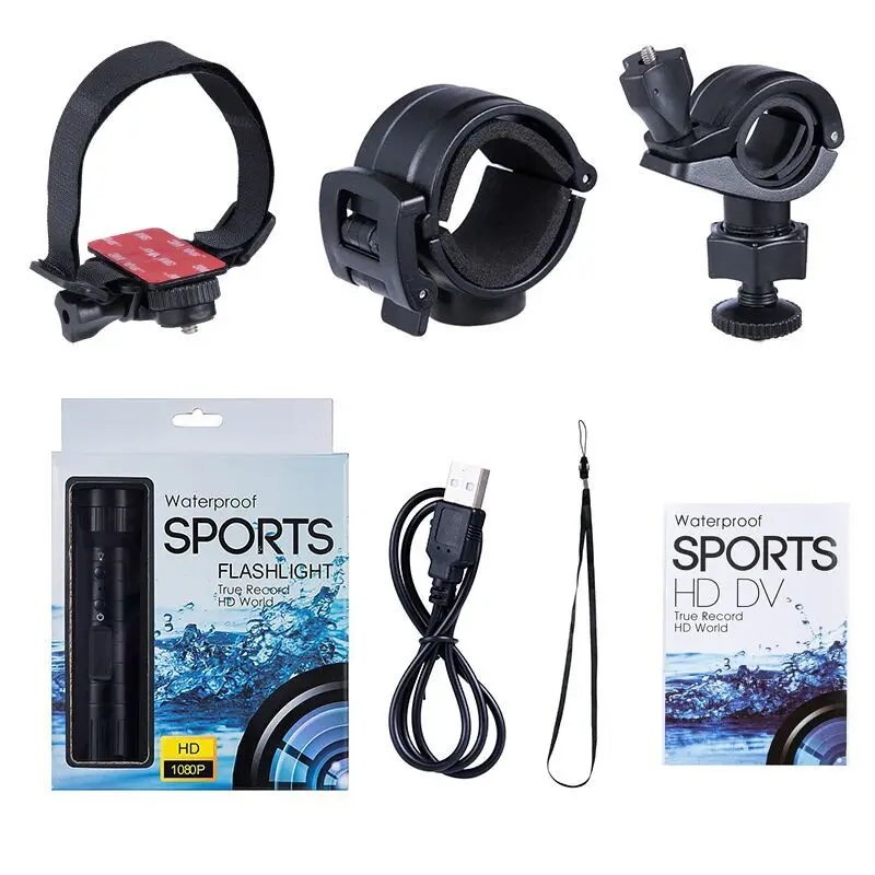 HD Mini Hunting Video DV Camcorder Night Camera1080P 2200mAh Flashlight with Compass Helmet Sports Action Night Camera Recorder
HD Mini Hunting Video DV Camcorder Night Camera1080P 2200mAh Flashlight with Compass Helmet Sports Action Night Camera Recorder