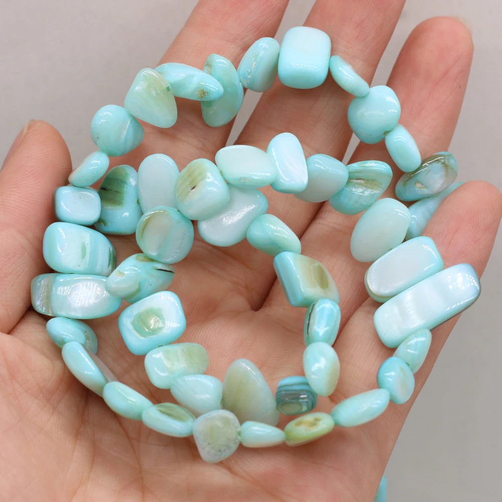 Natural Shell Irregular Rectangular Beads Use For Make Exquisite Ladies' Jewelry Bracelets 8x15-10x20 Mm Length 80 Cm
Natural Shell Irregular Rectangular Beads Use For Make Exquisite Ladies' Jewelry Bracelets 8x15-10x20 Mm Length 80 Cm