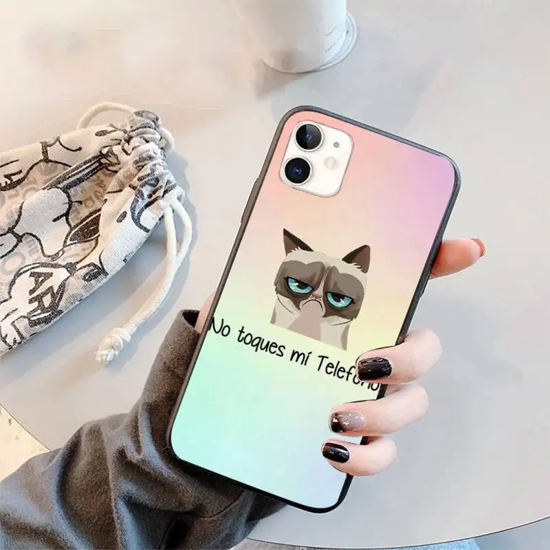 Cartoon Grumpies Cute Cats Phone Case for iPhone 11 12 pro XS MAX 8 7 6 6S Plus X 2020 XR mini
Cartoon Grumpies Cute Cats Phone Case for iPhone 11 12 pro XS MAX 8 7 6 6S Plus X 2020 XR mini