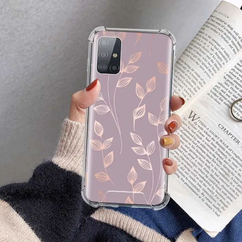 Gold Bronzing Rose Flower Soft Cover For Samsung Galaxy A71 A51 5G M51 M31 A41 A31 A21 A01 A21s Fall Proof Airbag Phone Cases
Gold Bronzing Rose Flower Soft Cover For Samsung Galaxy A71 A51 5G M51 M31 A41 A31 A21 A01 A21s Fall Proof Airbag Phone Cases