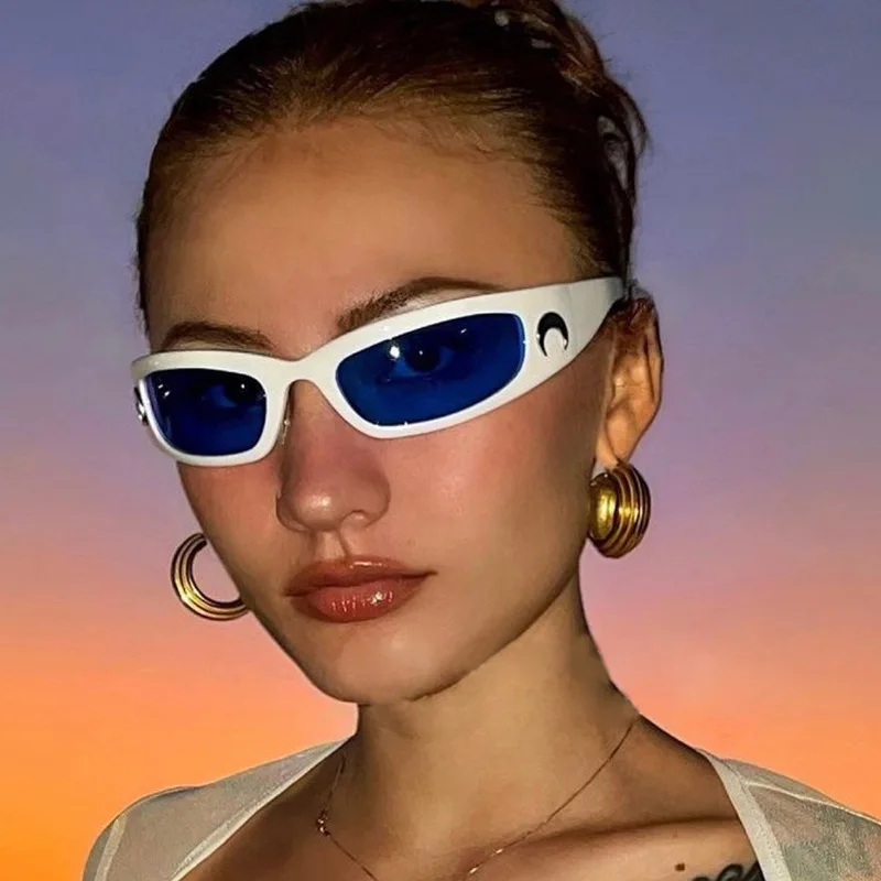 new arrival 2021 futuristic moon goggles small rectangle sunglasses women men brand designer trendy oculos de sol feminino
new arrival 2021 futuristic moon goggles small rectangle sunglasses women men brand designer trendy oculos de sol feminino