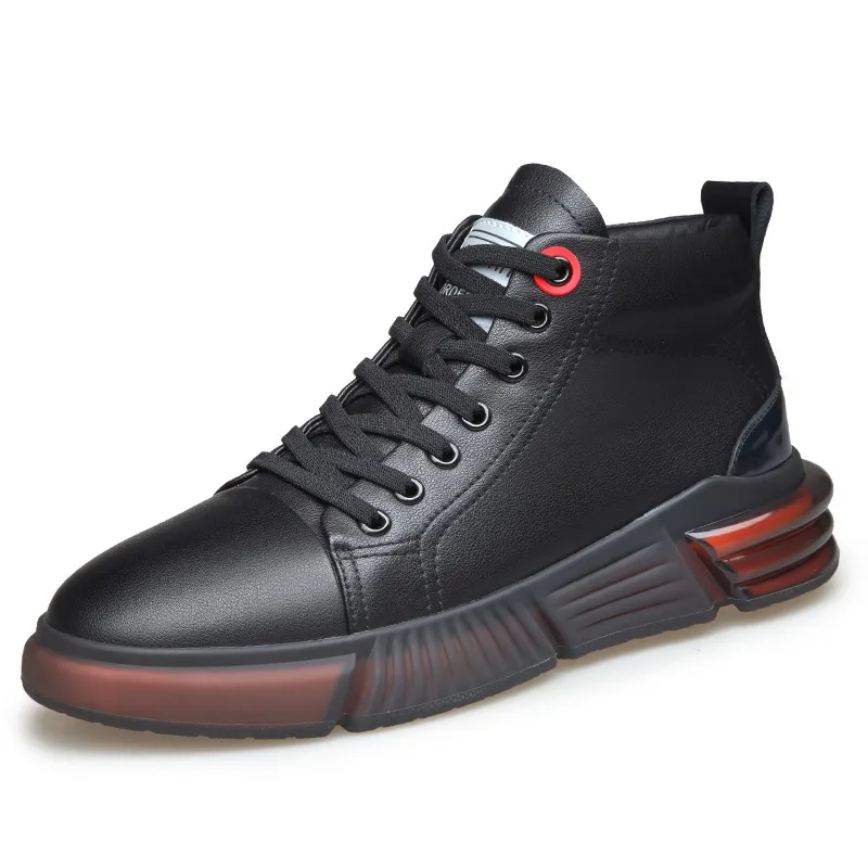 Fashion Mens White Casual Shoes High Top Round Toe Concise Flat Platform Male Sport Skateboard Zapatos Street Black 38-44 ERRFC
Fashion Mens White Casual Shoes High Top Round Toe Concise Flat Platform Male Sport Skateboard Zapatos Street Black 38-44 ERRFC