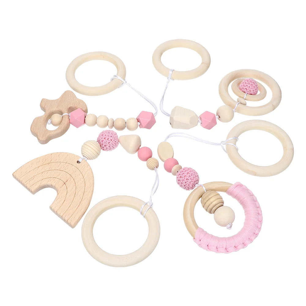 4Pcs Decorative Molar Toys Baby Wooden Teether Household Ornament Baby Gifts 
4Pcs Decorative Molar Toys Baby Wooden Teether Household Ornament Baby Gifts