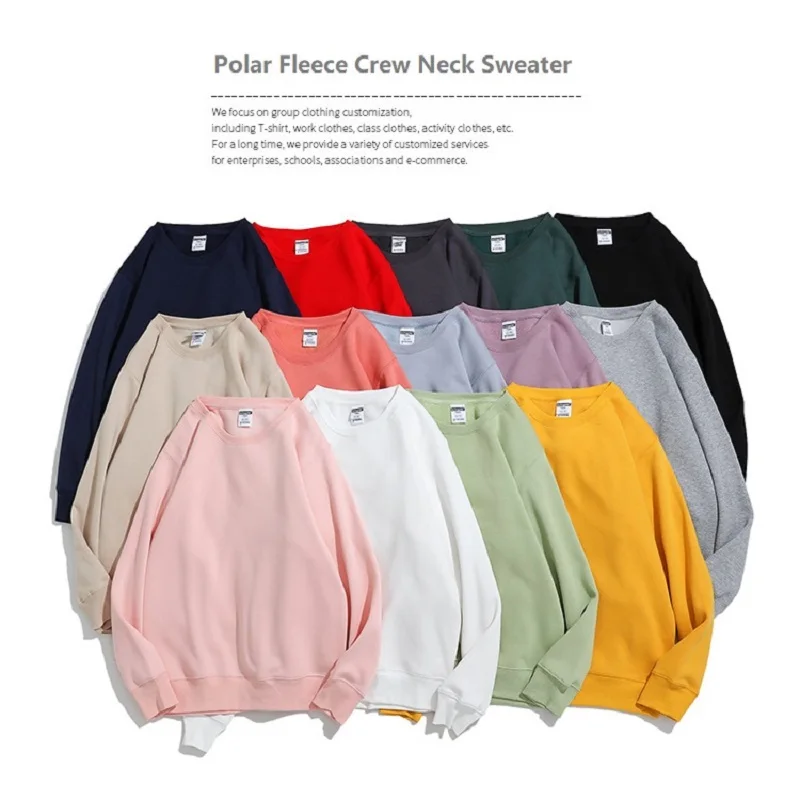 Women Top Loose Retro Slouchy Style Polar Fleece Sweatshirt Round Neck Pass Plus Velvet Thick Candy Color Long Sleeve Unisex
Women Top Loose Retro Slouchy Style Polar Fleece Sweatshirt Round Neck Pass Plus Velvet Thick Candy Color Long Sleeve Unisex