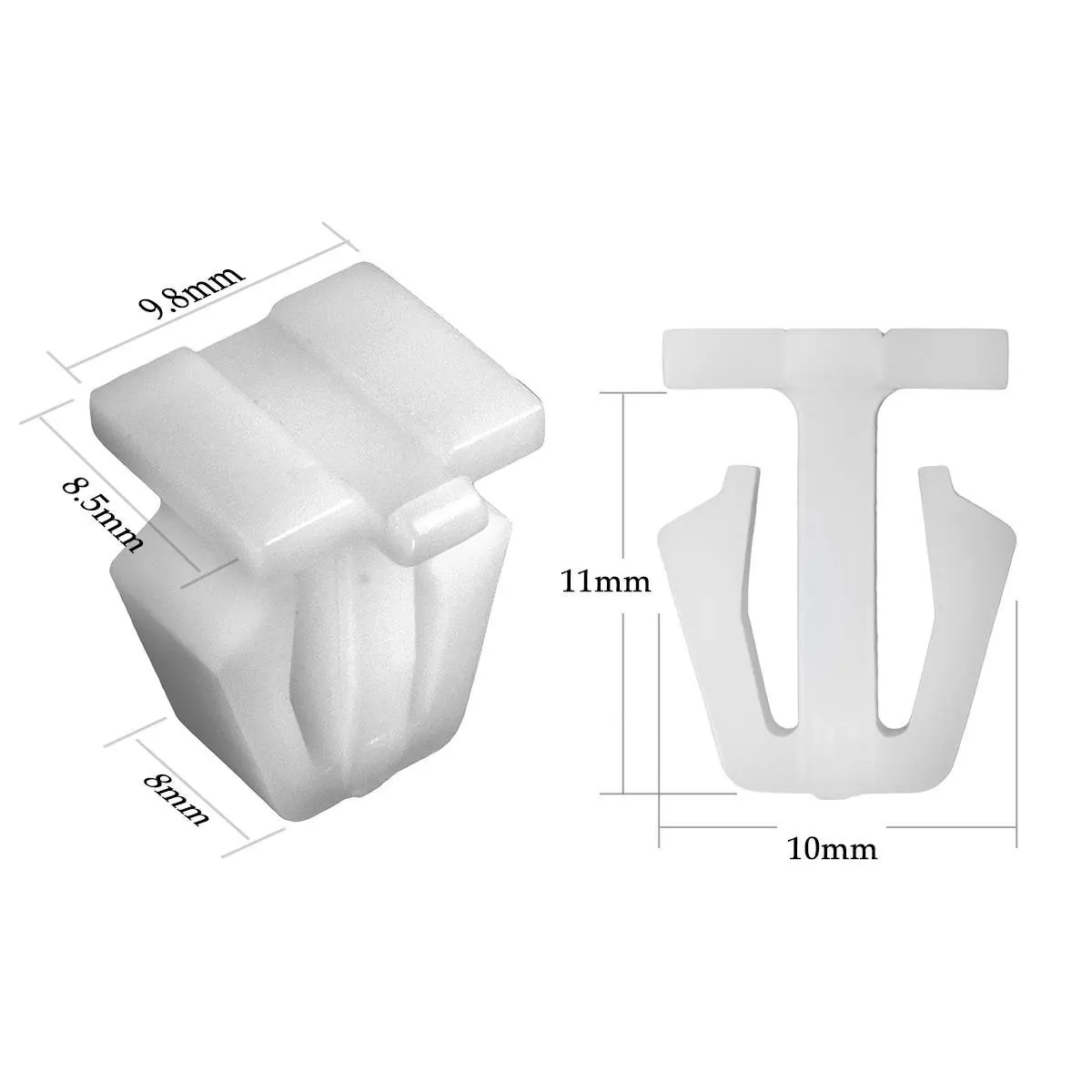 Auto Parts Are Suitable for Mercedes-Benz Car Door Trim Nylon Interior Buckle Rivet Clip Decorative Fasteners (100pcs)1553
Auto Parts Are Suitable for Mercedes-Benz Car Door Trim Nylon Interior Buckle Rivet Clip Decorative Fasteners (100pcs)1553