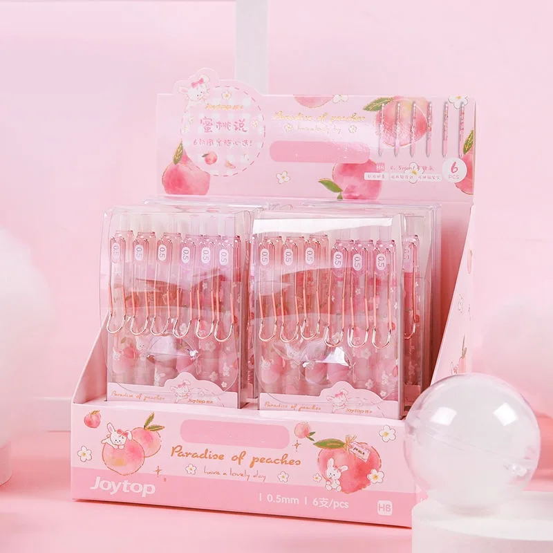 0.55mm 6 Bags Of Kawaii Black Ink Pen, Press Gel Pen, Gifts And Office Stationery Styles
0.55mm 6 Bags Of Kawaii Black Ink Pen, Press Gel Pen, Gifts And Office Stationery Styles