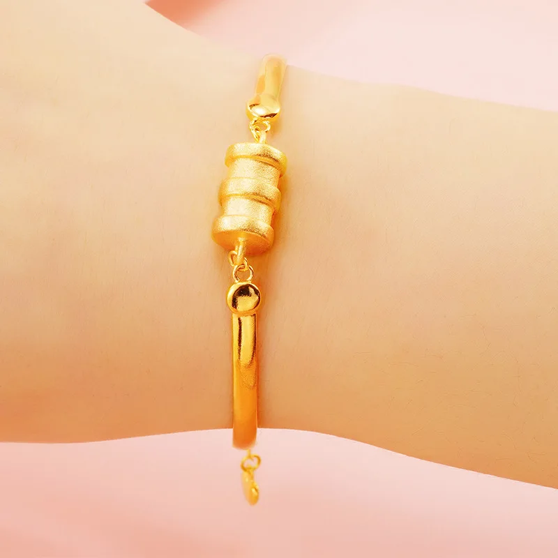 Indian 24K gold Transfer beads Bracelets For Women Elegant Box Chain Charm Bracelet Birthday Party Gifts dropshipping
Indian 24K gold Transfer beads Bracelets For Women Elegant Box Chain Charm Bracelet Birthday Party Gifts dropshipping