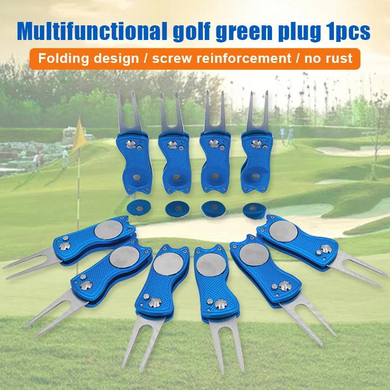 Foldable Golfs Putting Green Fork Repair Tool Lightweight Portable Golfs Supplies Accessories EDF88
Foldable Golfs Putting Green Fork Repair Tool Lightweight Portable Golfs Supplies Accessories EDF88