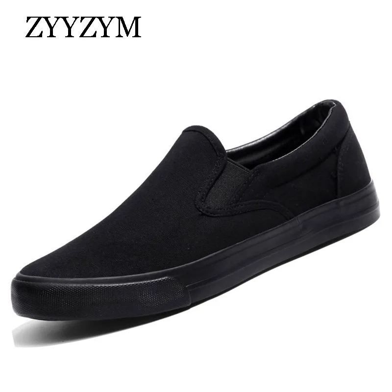 Men Casual Shoes Canvas Slip-On All Black Low Style Breathable Light Fashion Shoes for Men Footwear Zapatos De Hombre
Men Casual Shoes Canvas Slip-On All Black Low Style Breathable Light Fashion Shoes for Men Footwear Zapatos De Hombre