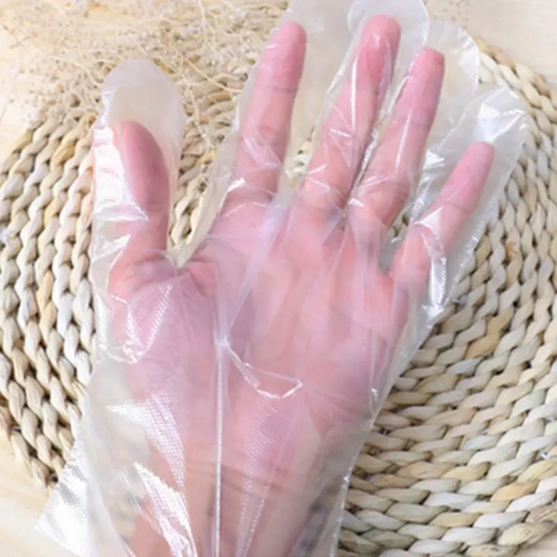 200PCS Disposable PE Gloves Transparent Thin Protective Gloves for Home Kitchen Cooking Cleaning Clinical Nursing Supplies G99B
200PCS Disposable PE Gloves Transparent Thin Protective Gloves for Home Kitchen Cooking Cleaning Clinical Nursing Supplies G99B