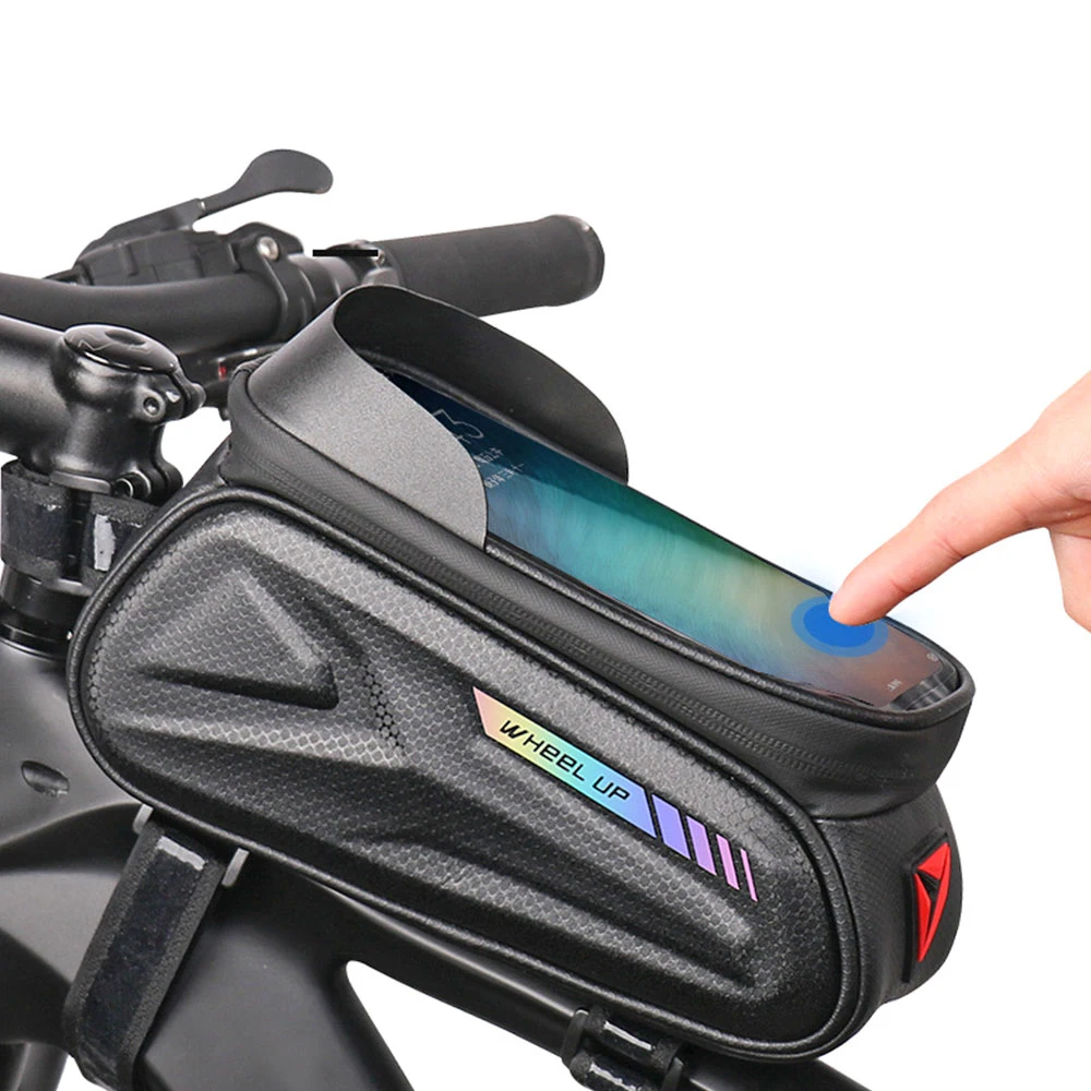 Waterproof 7 Inch Bike Bag Touch Screen Frame Pouch Bike Mobile Phone Case Front Top Tube Cycling Saddle Bag
Waterproof 7 Inch Bike Bag Touch Screen Frame Pouch Bike Mobile Phone Case Front Top Tube Cycling Saddle Bag