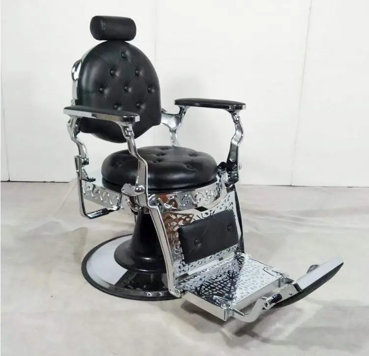 Hair salon chair retro disc haircut lounge chair barber shop special shaving chair oiled chair stool
Hair salon chair retro disc haircut lounge chair barber shop special shaving chair oiled chair stool