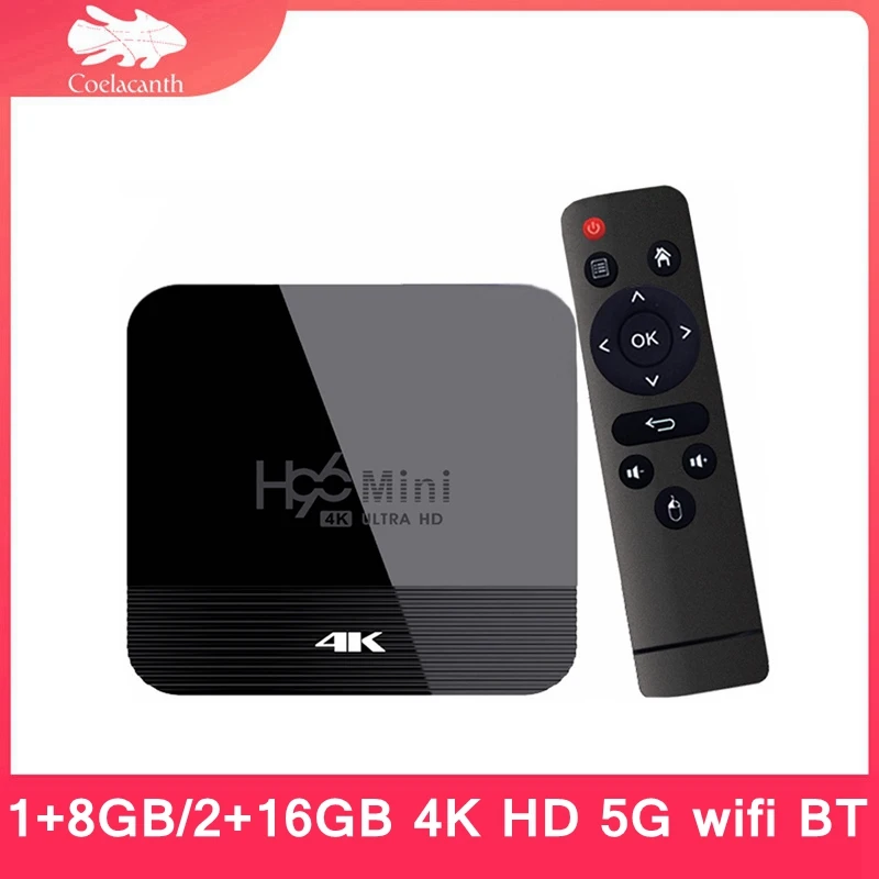 ТВ-приставка H96 Mini H8 на Android 9,0, 2 + 16 ГБ, 2,4 ГГц 
ТВ-приставка H96 Mini H8 на Android 9,0, 2 + 16 ГБ, 2,4 ГГц