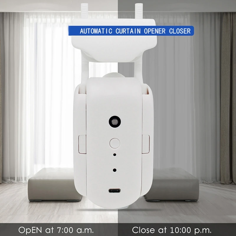 X6HD Automatic Curtain Opener, Smart Curtain Motor Track System, Remote Control Motorized Curtain Rails, Smart Home System
X6HD Automatic Curtain Opener, Smart Curtain Motor Track System, Remote Control Motorized Curtain Rails, Smart Home System