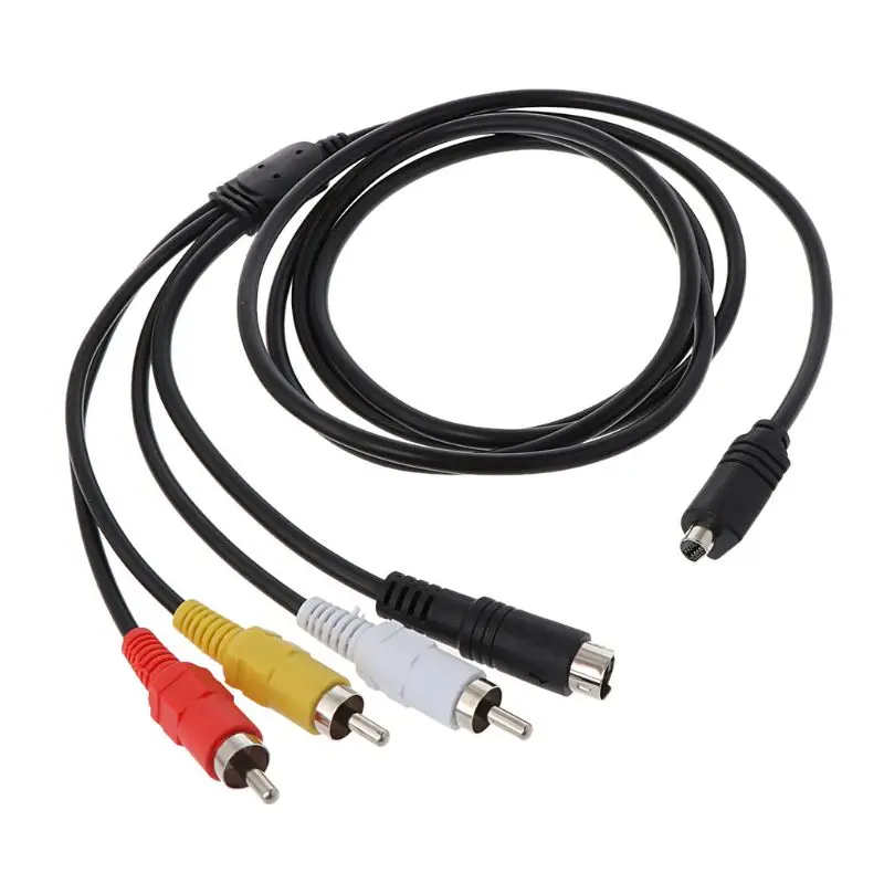 Новый VMC 15FS A/V TV Out аудио видео кабель для Sony Camcorder видеокамеры Handycam DCR Series|Кабели