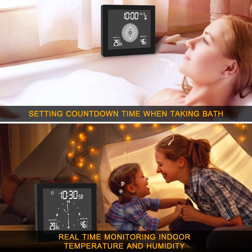 Wall-mounted Digital Alarm Clock Thermohygrometer Clock Indoor Hygrometer USB Clock with Dual Snooze Alarm Function Desktop
Wall-mounted Digital Alarm Clock Thermohygrometer Clock Indoor Hygrometer USB Clock with Dual Snooze Alarm Function Desktop
