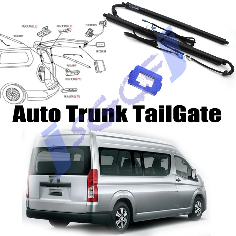Car Power Trunk Lift Electric Hatch Tailgate Tail gate Strut Auto Rear Door Actuator For TOYOTA Granvia Quantum 300
Car Power Trunk Lift Electric Hatch Tailgate Tail gate Strut Auto Rear Door Actuator For TOYOTA Granvia Quantum 300