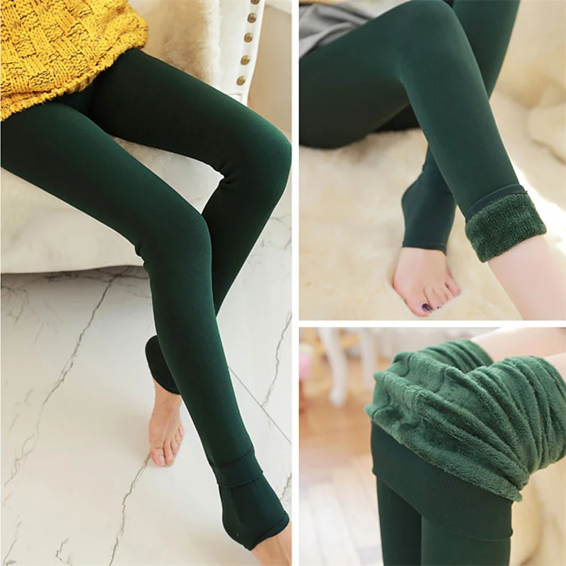 Winter Leggings Women Casual High Waist Elastic Thicken Thermal Skinny Fleece Legging For Women
Winter Leggings Women Casual High Waist Elastic Thicken Thermal Skinny Fleece Legging For Women