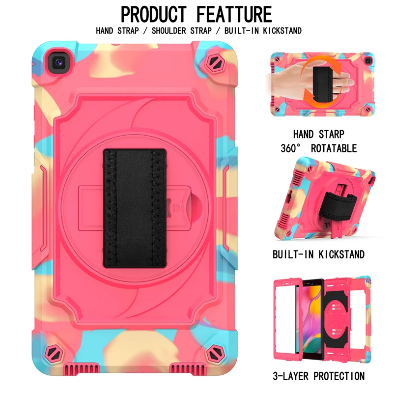 Cover For Samsung Galaxy Tab A 8.0 Inch A 8 T290 T295 T297 SM-T290 3 in 1 Heavy Duty Handle Stand Strap Kids Shockproof Case
Cover For Samsung Galaxy Tab A 8.0 Inch A 8 T290 T295 T297 SM-T290 3 in 1 Heavy Duty Handle Stand Strap Kids Shockproof Case