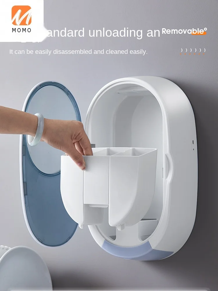 UV Disinfection Chopsticks Holder Household Bucket Basket Storage Rack Mildew-Proof Tableware Spoon Cage Wall-Mounted
UV Disinfection Chopsticks Holder Household Bucket Basket Storage Rack Mildew-Proof Tableware Spoon Cage Wall-Mounted