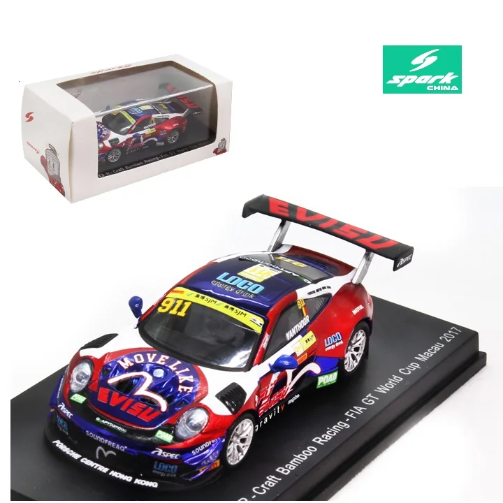 Модель автомобиля под давлением из лауренса вантоора 1:64 911 GT3 R No.911 Craft Bamboo Racing FIA GT World Cup Макао 2017
Модель автомобиля под давлением из лауренса вантоора 1:64 911 GT3 R No.911 Craft Bamboo Racing FIA GT World Cup Макао 2017