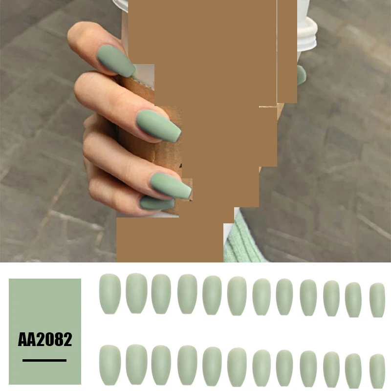 24PCS Press On Full Cover Manicure False Patch Removable Nail Art Patch Nail Accessories For Woman
24PCS Press On Full Cover Manicure False Patch Removable Nail Art Patch Nail Accessories For Woman