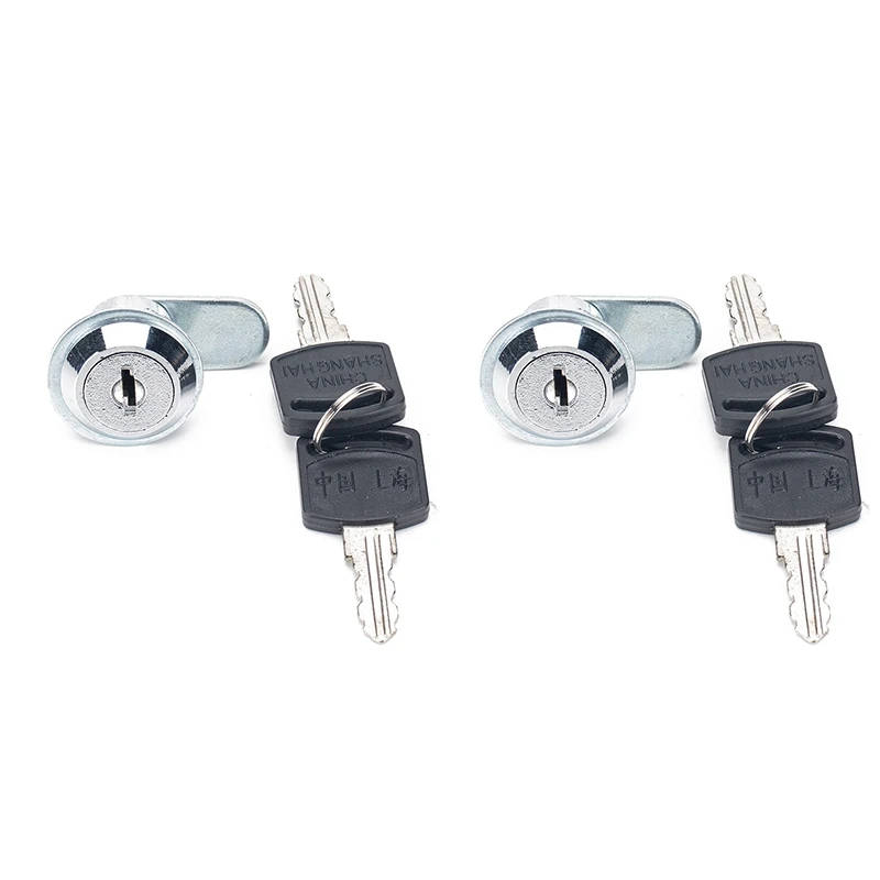 2PCS 15Mm RV Door Lock And Drawer Tube Cam Lock With 2 Key Cylinders And Galvanized Surface, Chrome
2PCS 15Mm RV Door Lock And Drawer Tube Cam Lock With 2 Key Cylinders And Galvanized Surface, Chrome
