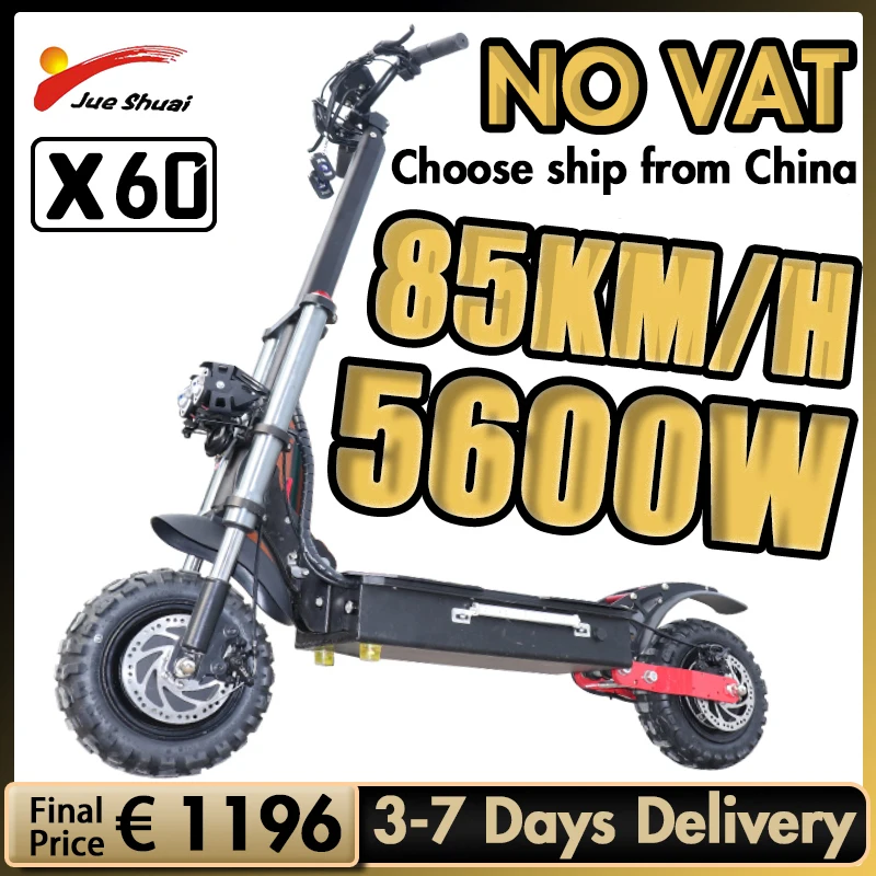Мощный электрический скутер 60 в 5600 Вт, максимальная скорость 85 км/ч, шины для внедорожников, Электрический скутер с гидравлическим поглощен...
Мощный электрический скутер 60 в 5600 Вт, максимальная скорость 85 км/ч, шины для внедорожников, Электрический скутер с гидравлическим поглощен...