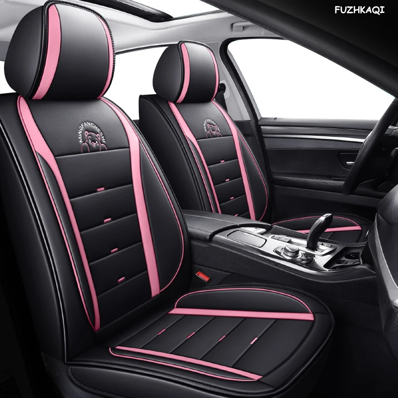 FUZHKAQI Leather car seat cover set For Mitsubishi Lancer Outlander Pajero Eclipse Zinger CROWN automobiles car accessories
FUZHKAQI Leather car seat cover set For Mitsubishi Lancer Outlander Pajero Eclipse Zinger CROWN automobiles car accessories